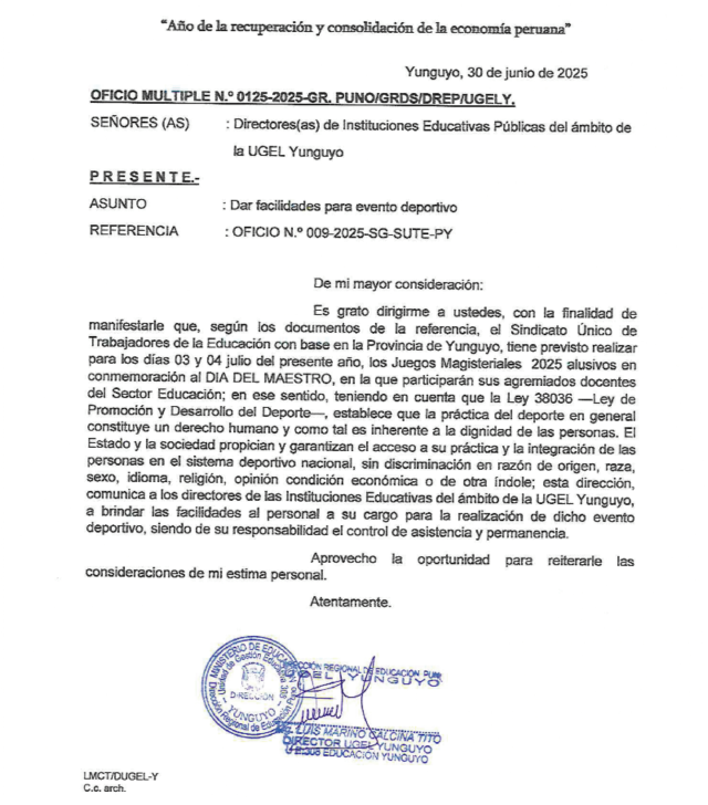 Imagen Comunicado
